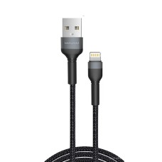 Кабель WUW-X192 USB Type-C 2.4A 2m black (WUW-X192TC)