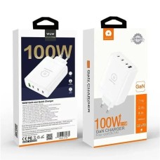 Зарядное устройство для WUW-C158 1USB 3Type-C PD100W white (WUW-C158)