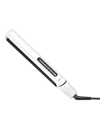 Гребінець для випрямлення волосся HOCO HP41 Straight and curly hair dual-purpose hair straightener(EU) White (6942007624169)