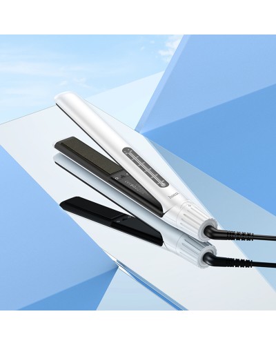 Гребінець для випрямлення волосся HOCO HP41 Straight and curly hair dual-purpose hair straightener(EU) White (6942007624169)