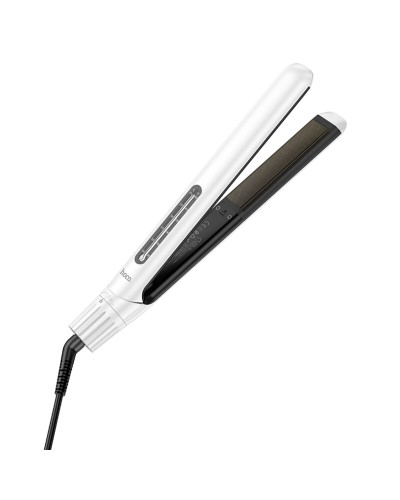 Гребінець для випрямлення волосся HOCO HP41 Straight and curly hair dual-purpose hair straightener(EU) White (6942007624169)