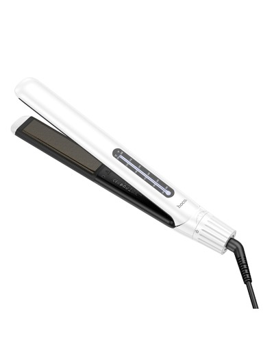 Гребінець для випрямлення волосся HOCO HP41 Straight and curly hair dual-purpose hair straightener(EU) White (6942007624169)