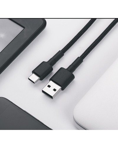 Кабель USB Type-C Xiaomi Mi Braided USB Type-C Cable 100cm Black (SJV4109GL)