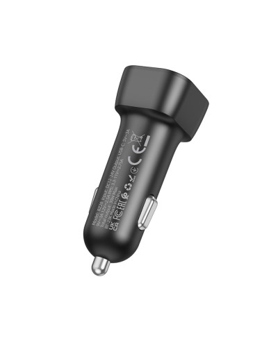 Автомобільний зарядний пристрій BOROFONE BZ28 Trophie single port PD30W car charger Black (6941991110788)