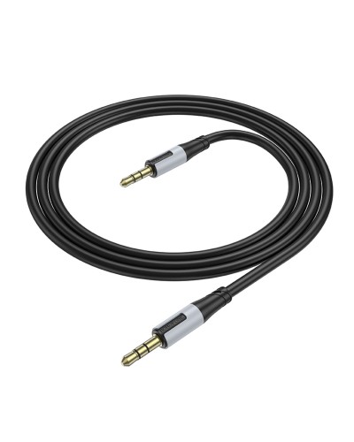 Аудіо-кабель BOROFONE BL19 Creator AUX audio cable Black (6941991108310)