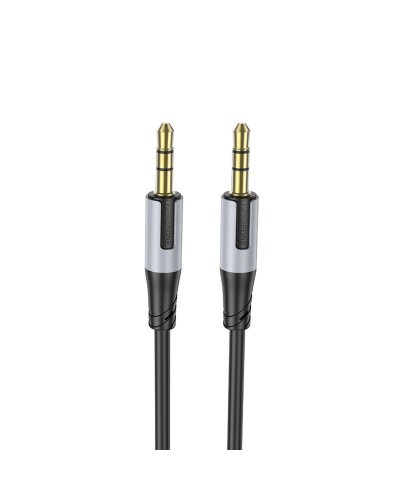 Аудіо-кабель BOROFONE BL19 Creator AUX audio cable Black (6941991108310)