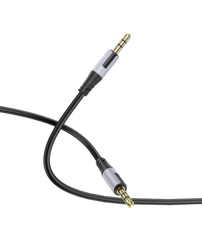 Аудіо-кабель BOROFONE BL19 Creator AUX audio cable Black (6941991108310)