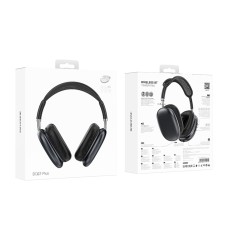 Наушники BOROFONE BO22 Plus Elegant BT headphones Deep Space Gray (6941991115219)