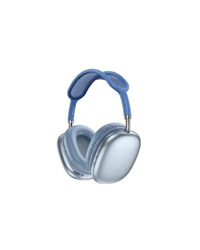 Навушники BOROFONE BO22 Plus Elegant BT headphones Sky Blue (6941991115226)