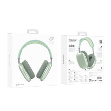 Наушники BOROFONE BO22 Plus Elegant BT headphones Green (6941991115233)