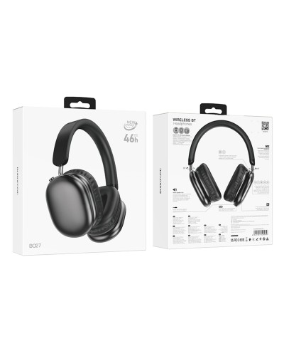 Навушники BOROFONE BO27 Rhyme BT headphones Black (6941991109959)