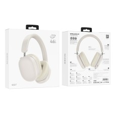 Наушники BOROFONE BO27 Rhyme BT headphones Milky White (6941991109973)