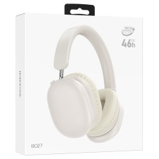 Наушники BOROFONE BO27 Rhyme BT headphones Milky White (6941991109973)