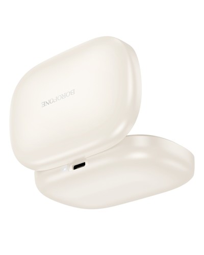 Навушники BOROFONE BW73 Lucky Open True Wireless BT headset Milky White (6941991114847)