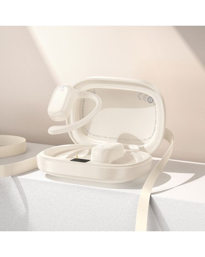 Навушники BOROFONE BW73 Lucky Open True Wireless BT headset Milky White (6941991114847)