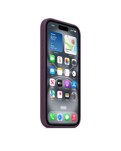 Чехол для смартфона Silicone Full Case AAA MagSafe IC для iPhone 16 Purple (Orig16Purple)