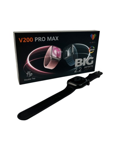 Смарт-годинник BIG V200 Pro Max IP65 Black (V200PMBlack)