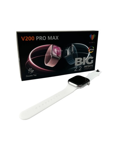 Смарт-годинник BIG V200 Pro Max IP65 Silver (V200PMSilver)