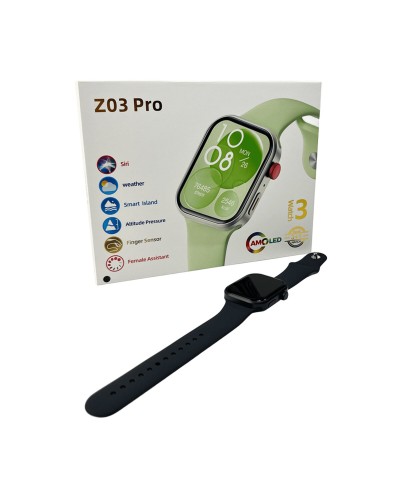 Смарт-годинник Fendior Z03 Pro IP65 Black (Z03PBlack)