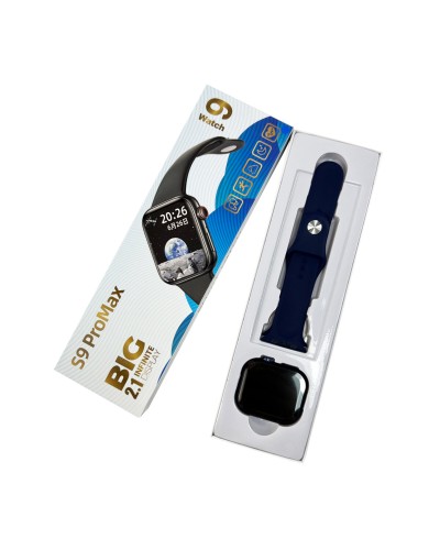 Смарт-годинник BIG S9 Pro Max IP65 Blue (BIGS9PBlue)