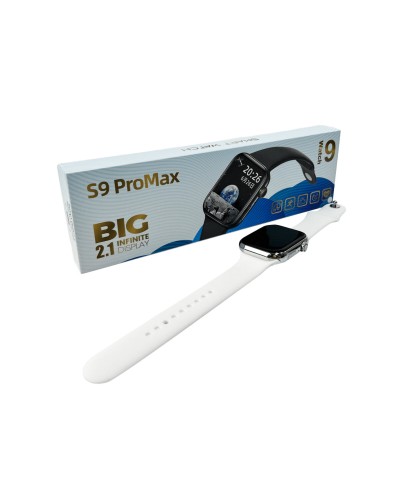 Смарт-годинник BIG S9 Pro Max IP65 White (BIGS9PWhite)