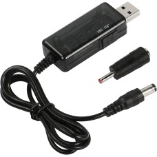 Кабель преобразователь USB-DC 5v to 9v/12v (1m) + переходник 3.5mm (USBDC59512A)