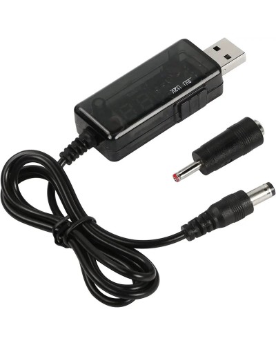 Кабель перетворювач USB-DC 5v to 9v/12v (1m) + перехідник 3.5mm (USBDC59512A)