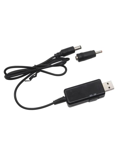 Кабель перетворювач USB-DC 5v to 9v/12v (1m) + перехідник 3.5mm (USBDC59512A)