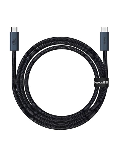 Кабель Baseus Flash Series 2 USB4 Full Featured Data Cable Type-C to Type-C 240W 1m Cluster Black (P10311803111-00)