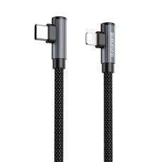 Кабель BOROFONE BU50 elbow magnetic PD charging data cable iP Black (6941991111129    )