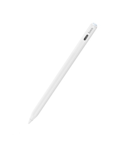 Стилус HOCO GM112 Intelligent anti-lost active capacitive pen with digital display pad dedicated White (6942007634588 )