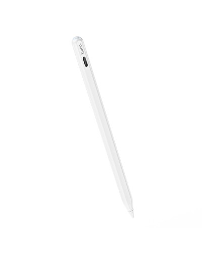 Стилус HOCO GM112 Intelligent anti-lost active capacitive pen with digital display pad dedicated White (6942007634588 )