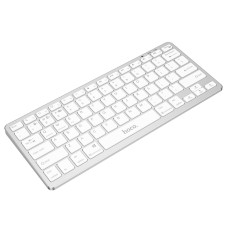 Клавіатура HOCO GM32 Wisdom wireless dual-mode keyboard(english version) Silver (6942007631310 )