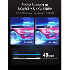 Кабель Vention 8K HDMI Cable 1M Black (AANBF)