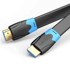 Кабель Vention Flat HDMI Cable 1.5M Black (AAKBG)