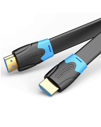 Кабель Vention Flat HDMI Cable 1.5M Black (AAKBG)