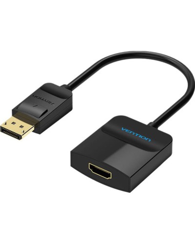 Адаптер Vention DP to HDMI Converter 0.15M Black (HBGBB)