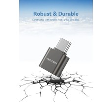 Картридер Vention USB 2.0 Type-C MicroSD Card Reader Gray Zinc Alloy Type (CLMH0)