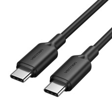 Кабель Vention USB 2.0 Type-C Male to Type-C Male 3A Cable 2M Black PVC Type (TRCBH)