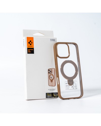 Чехол для смартфона Spigen AAA Magnetic Ring для iPhone 16 Brown (SPGMGRING16Brown)