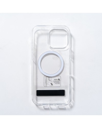 Чохол Spigen AAA Magnetic Clear Stand for Apple iPhone 11 Transparent (SPGCLST11)