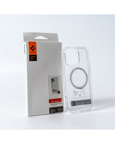 Чехол Spigen AAA Magnetic Clear Stand для Apple iPhone 15 Transparent (SPGCLST15)