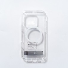 Чехол Spigen AAA Magnetic Clear Stand для Apple iPhone 16 Transparent (SPGCLST16)