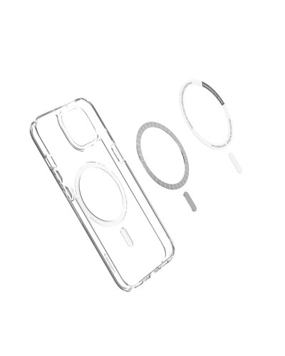 Чохол Spigen AAA Magnetic Clear for Apple iPhone 13 Transparent (SPGCL13)