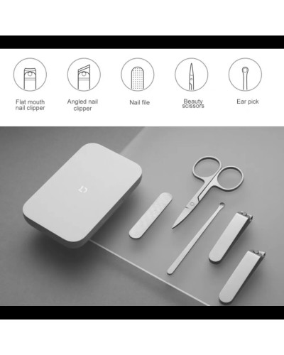 Набір для манікюра Xiaomi Mijia Nail Cliper Set 5 in 1 (MJZJD002QW)