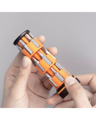 Викрутка Xiaomi Jiuxun Tools Screwdriver + бiти 18 шт. (Q/NBJX001) (Q/NBJX001)