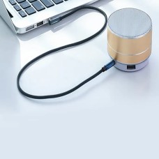 Аудио кабель UGREEN 3.5mm Male to 3.5mm Male Cable Gold Plated Metal Case with Braid 1m (Blue Black) (UGR-60179)