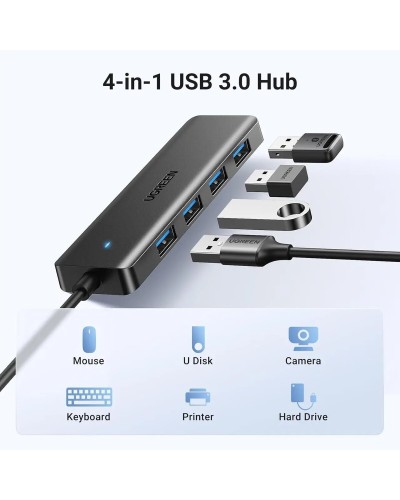 Хаб UGREEN 4-Port USB 3.0 Hub (UGR-25851)