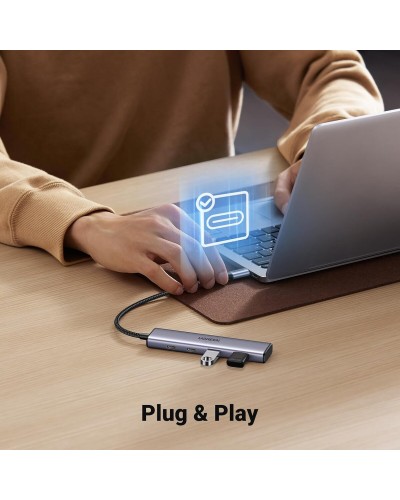 Хаб UGREEN 4-Port USB-C Hub (UGR-15395)