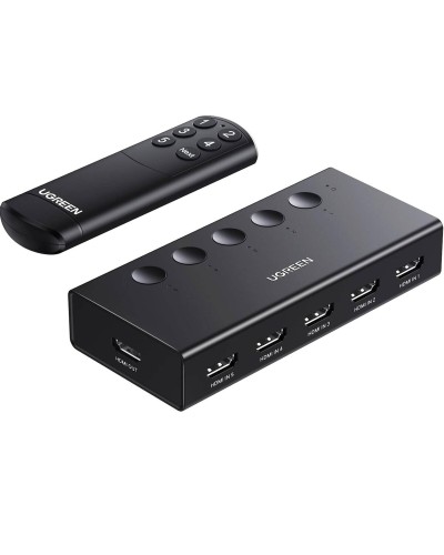 HDMI-Спліттер UGREEN 5-In 1-Out HDMI Switch (UGR-90512)